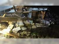 Dinding Rumah Waga Gondang Roboh Tertimpa TPT Yang Ambrol