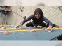 Satu Pemanjat Tebing Blora Masuk Partner Latihan Timnas Panjat Tebing Asian Games