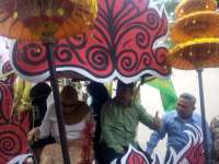 Naik Dokar, Basuki-Pudji Dewanto Daftar ke  KPU Bojonegoro