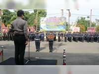 Kapolres Pimpin Upacara HUT Satpam ke 37