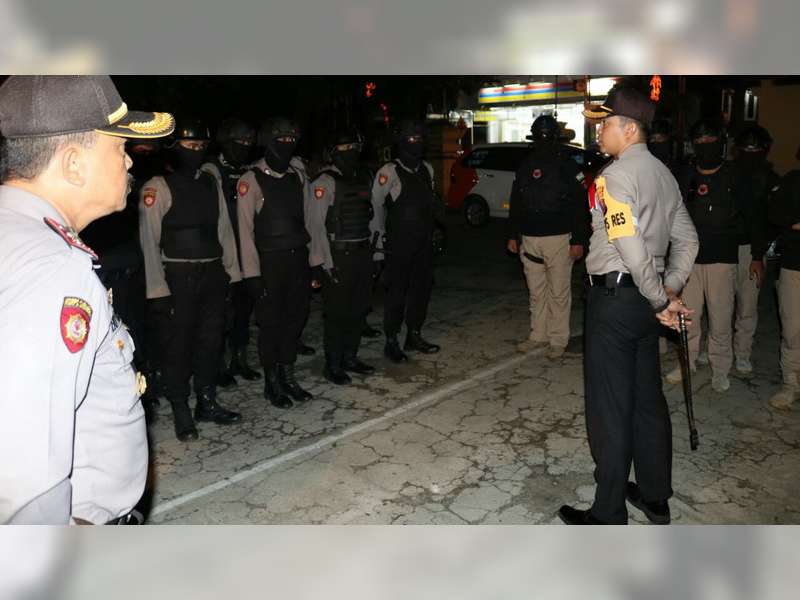 Polres Bojonegoro Kawal Pengamanan Menteri ESDM ke Obyek Vital Nasional