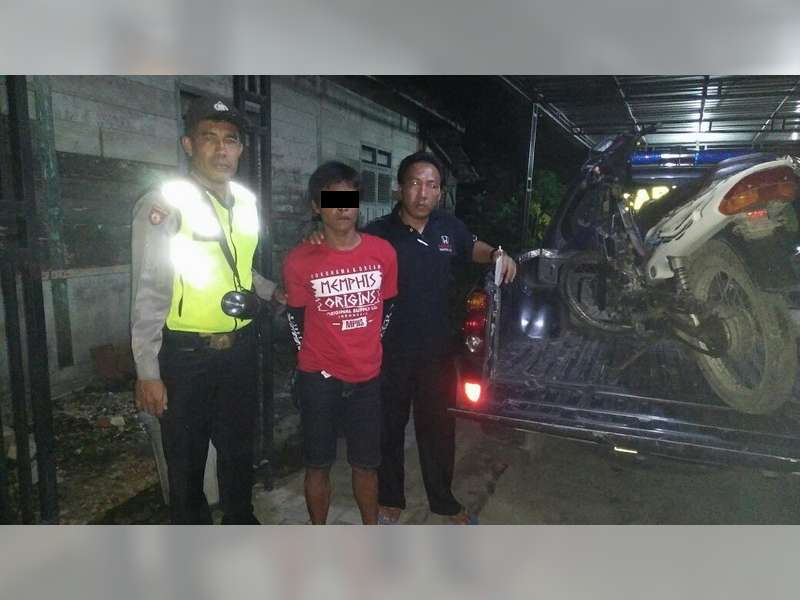 Seorang Pelaku Curanmor di Purwosari Diamankan Polisi