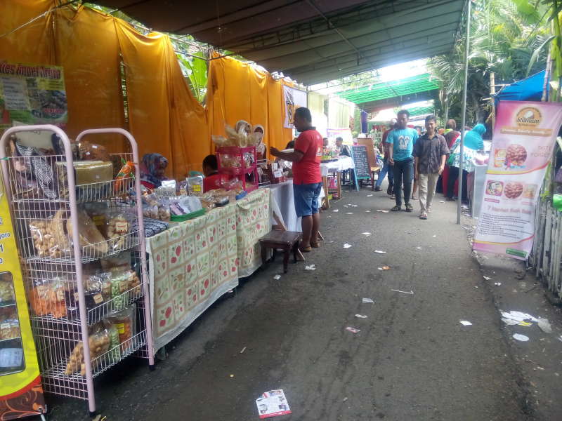Aneka Olahan Buah Salak Dipamerkan di Festival Salak Wedi 2018