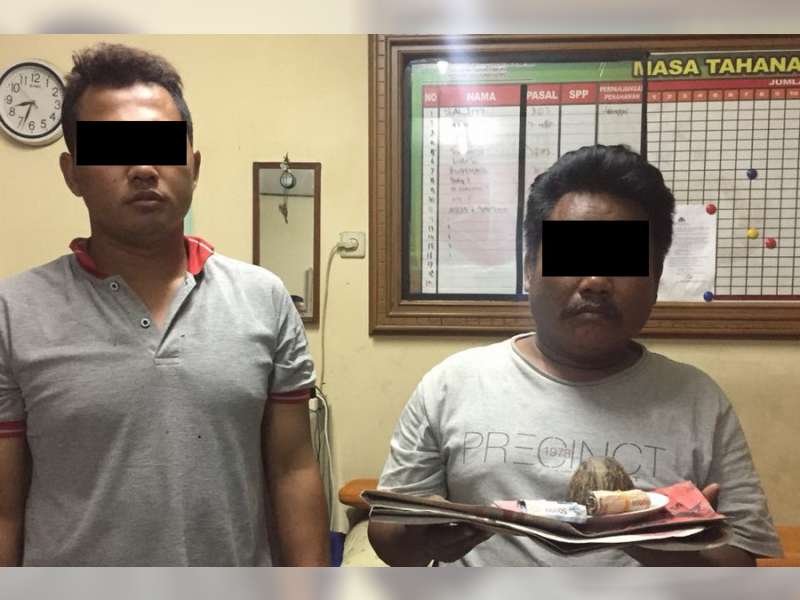 Seorang Bandar dan Penombok Judi Dadu Dibekuk Polisi