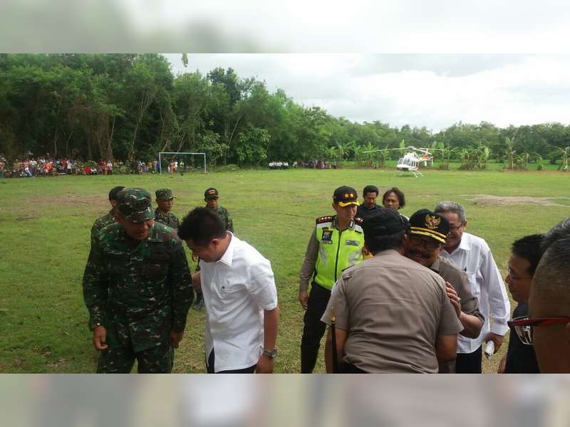 Kapolres Bojonegoro Pimpin Pengamanan Kunjungan Mentan di Kanor