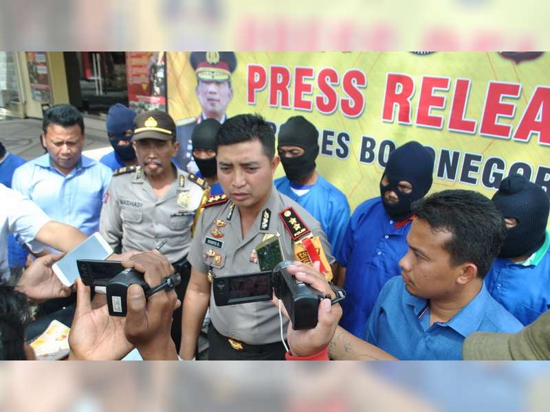 Tiga Hari, Polres Bojonegoro Ungkap Tiga Kasus Perjudian, 10 Pelaku Diamankan