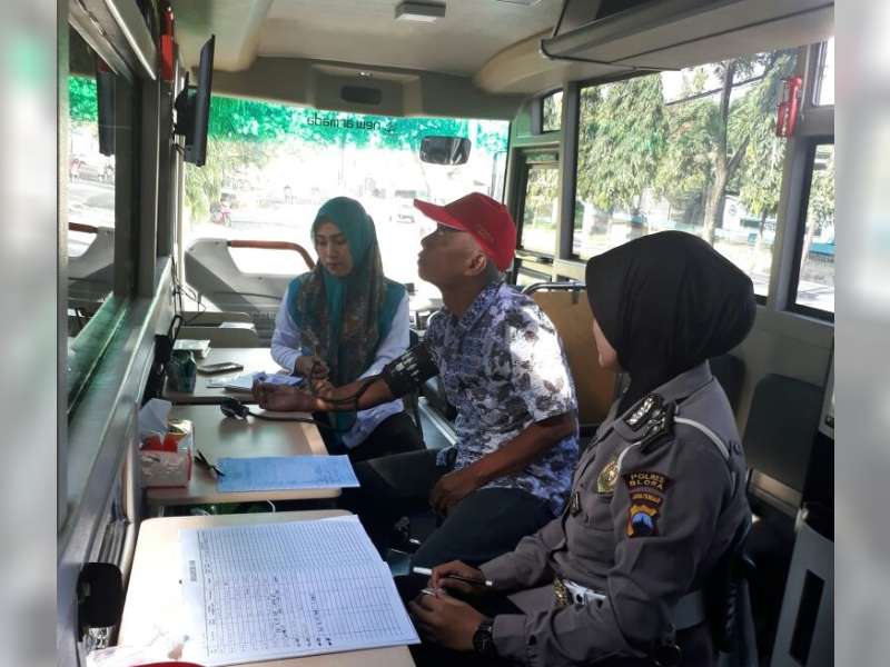 Sat Lantas Polres Blora Luncurkan Layanan Bus SIM Keliling