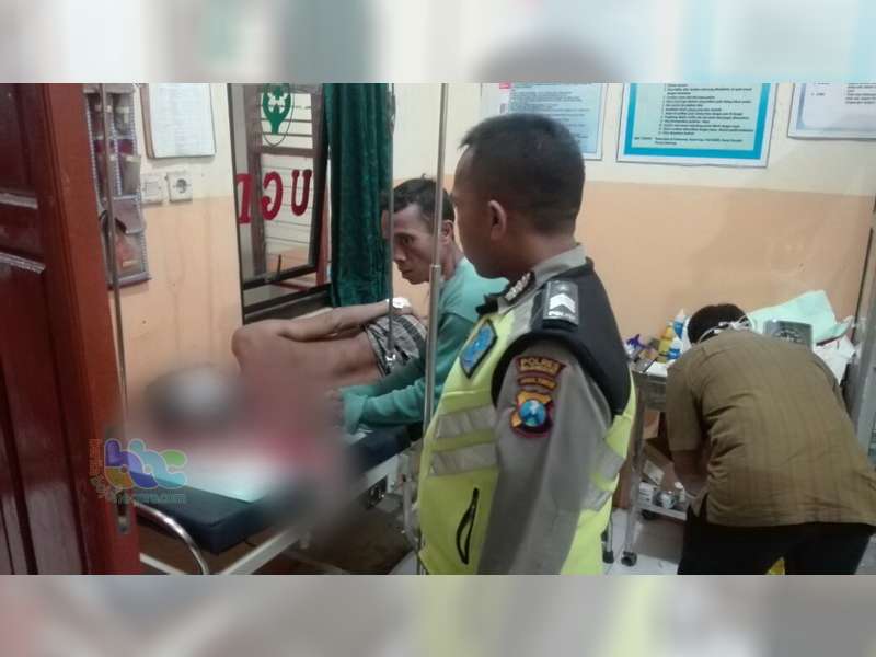 Tabrakan Motor di Kalitidu, Seorang Luka Berat Empat Orang Luka Ringan