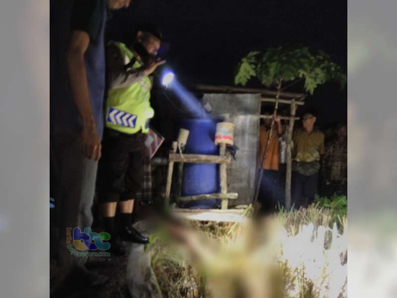 Seorang Warga Kalitidu Ditemukan Meninggal Dunia di Sawah
