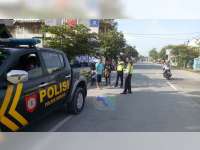 Kecelakaan Beruntun di Ngraho Seorang Luka Berat Tiga Orang Lainnya Luka Ringan