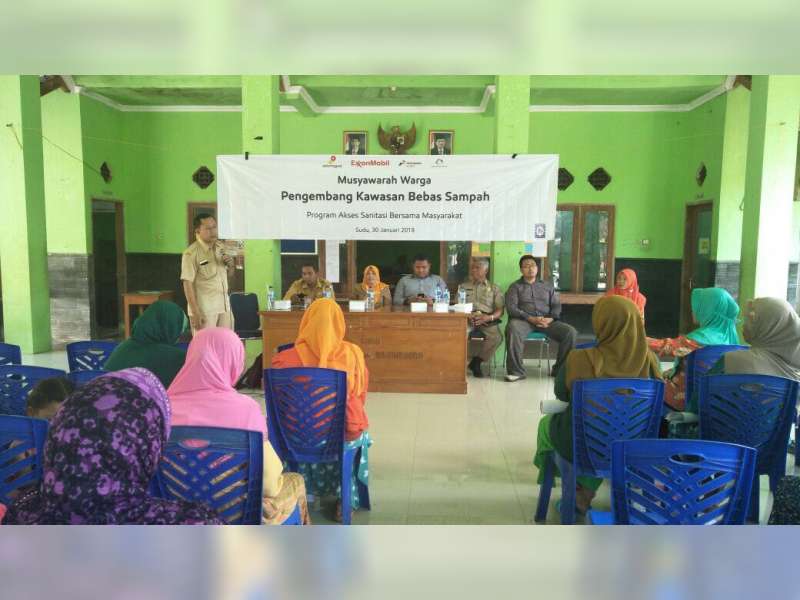 EMCL dan Warga Sudu Deklarasi Kawasan Bebas Sampah