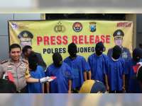 Polres Bojonegoro Ringkus 6 Orang, Komplotan Pelaku Curanmor