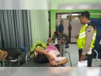 Kecelakaan Motor di Balen, Kedua Pengendara dan Seorang Pembonceng Masuk Rumah Sakit