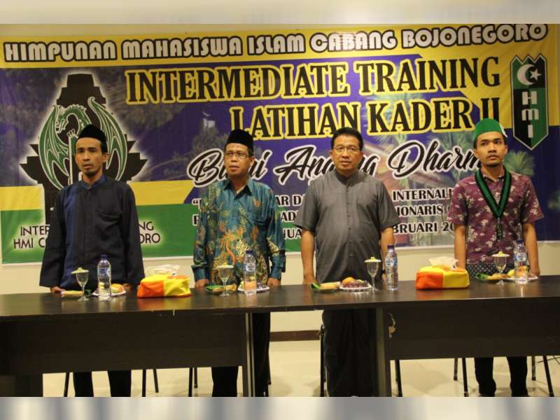 Kang Yoto Hadiri Milad dan Latihan Kader II HMI Cabang Bojonegoro
