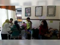 Jupiter Tabrak Satria di Kanor, Kedua Pengendara Luka-Luka