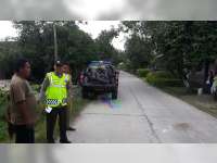 Motor Tabrak Sepeda Pancal di Ngasem, Pengayuh Sepeda Luka Berat