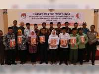 KPU Bojonegoro Tetapkan Nomor Urut Pasangan Calon Bupati - Wakil Bupati