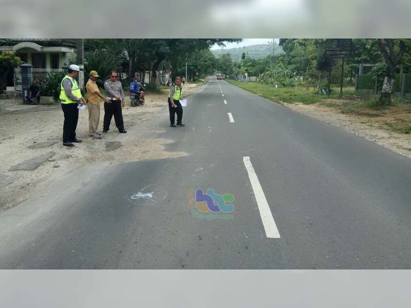Kecelakaan Beruntun di Rengel Tuban, Seorang Pengendara Motor Meninggal Dunia di TKP