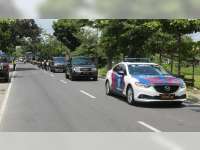 Jelang Pilkada Serentak 2018, Kapolres Bojonegoro Pimpin Patroli Skala Besar