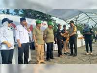 Kapolres Bojonegoro Serahkan Pengawal Pribadi Pada KPUD, Panwas dan Cabup-Cawabup