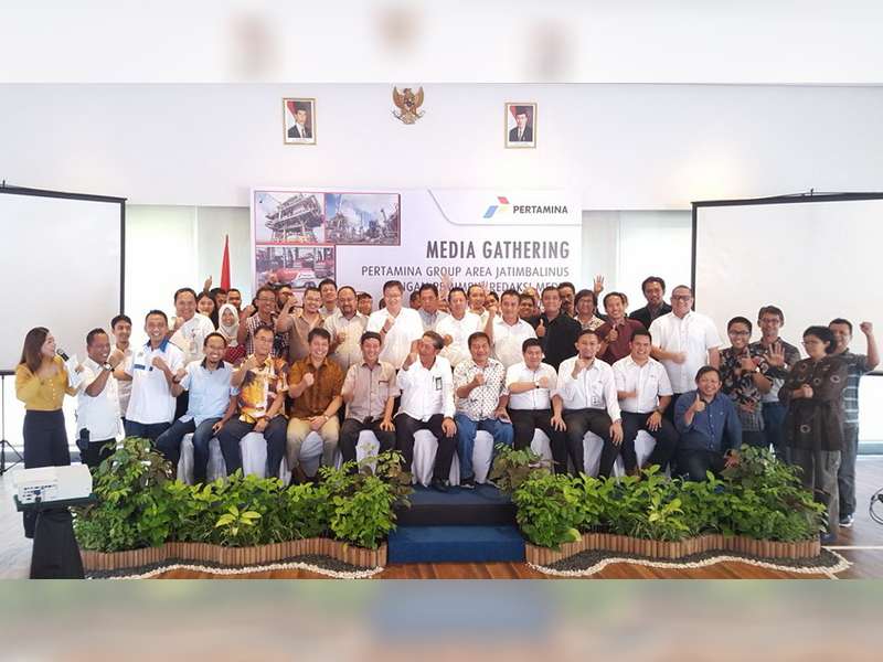 Pertamina Grup Gelar Gathering dengan Pemimpin Media Jatim dan Jateng di Kuta Bali