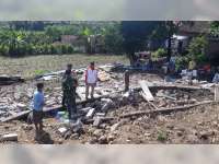 Banjir di Temayang, 3 Rumah Roboh, 30 Hektare Padi Tergenang, 2 Orang Luka-Luka