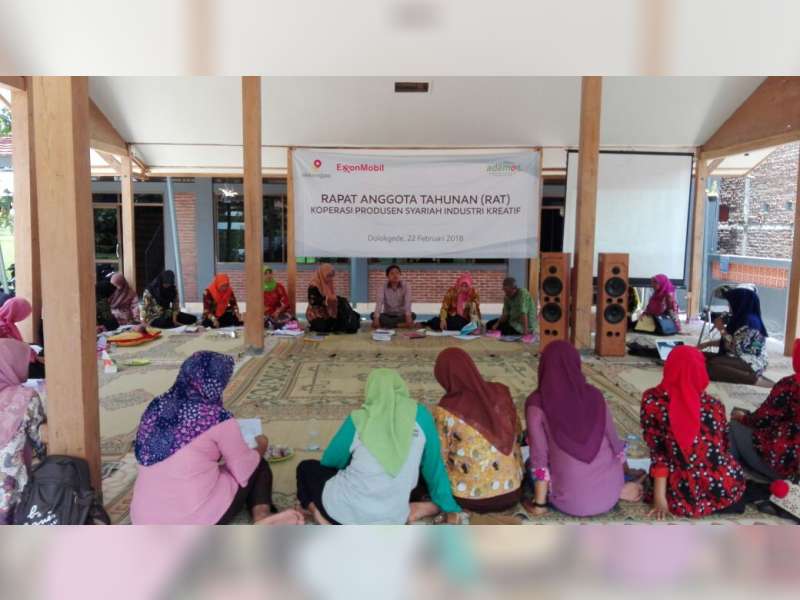 Koperasi Produsen Batik Jonegoroan Gelar Rapat Anggota