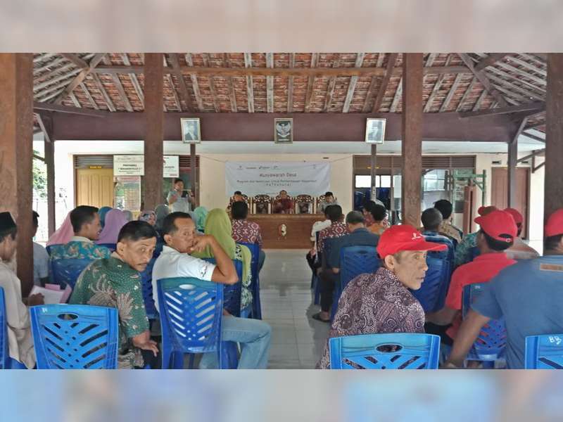 EMCL Bersama Fospora, Serah-Terimakan Pembangunan Sumur Bor pada Warga Desa Brabowan