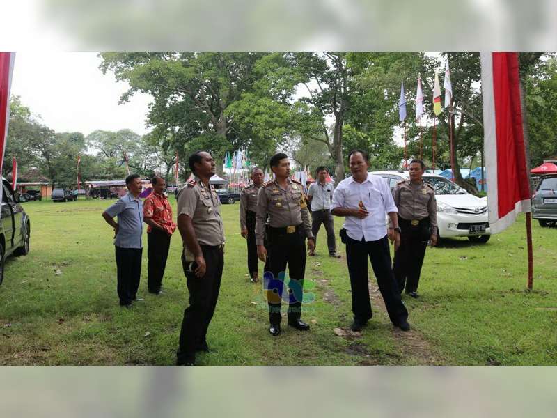 Kapolres Bojonegoro Lakukan Pengecekan Persiapan Pertikara Daerah Jatim 2018
