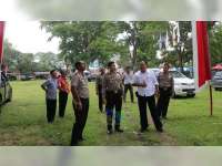 Kapolres Bojonegoro Lakukan Pengecekan Persiapan Pertikara Daerah Jatim 2018