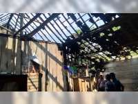 Kebakaran Nyaris Menghanguskan Rumah Warga Malo