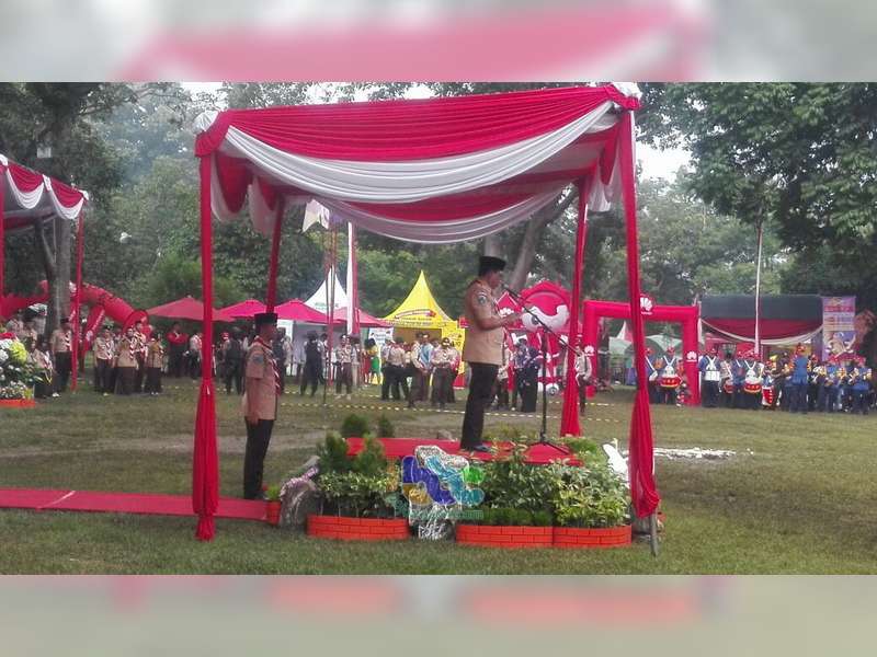 Kapolda Jatim Buka Pertikarada 2018 di Bojonegoro