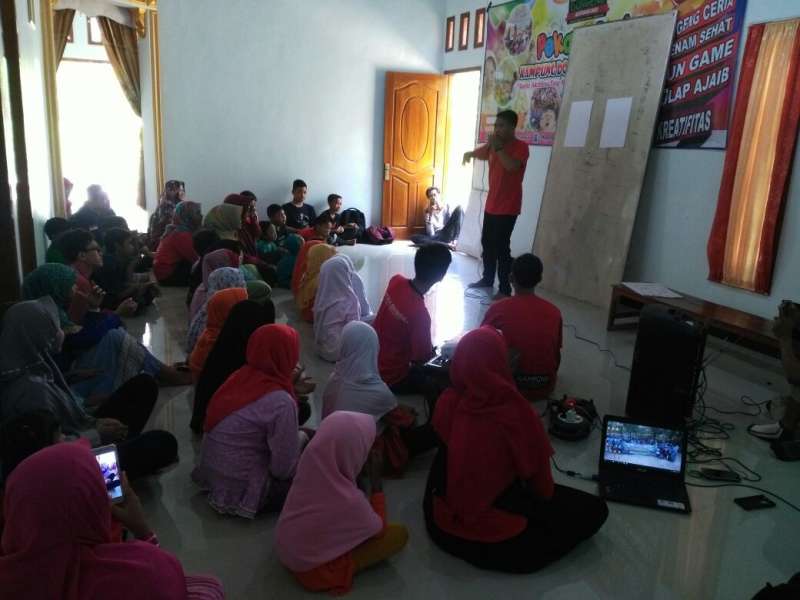 Kampung Dongeng Bareng Kampung Ilmu Gelar Pekan Ceria di Rumah Belajar