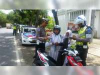 Sat Lantas Polres Bojonegoro Tindak Pelanggaran Berpotensi Kecelakaan