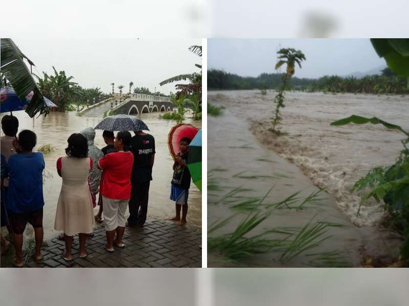 Lagi, Banjir Bandang Terjadi di Gondang, 19 Rumah Warga Tergenang