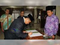 Yayan Rohman Dilantik Jadi Sekda Bojonegoro