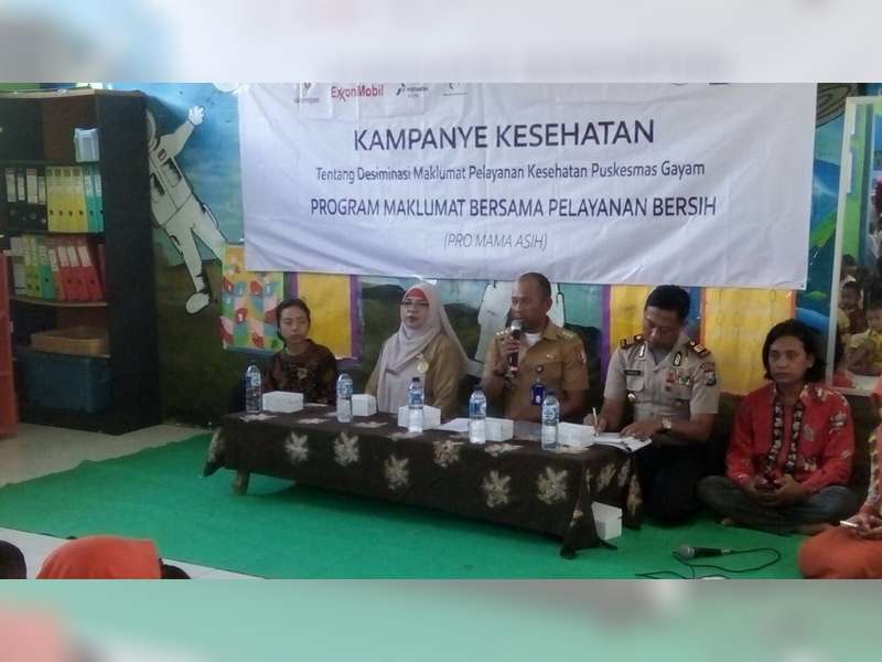 EMCL Prakarsai Kampanye Kesehatan di Kecamatan Gayam