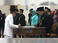 Gubernur Jatim Lantik Pejabat Bupati Bojonegoro