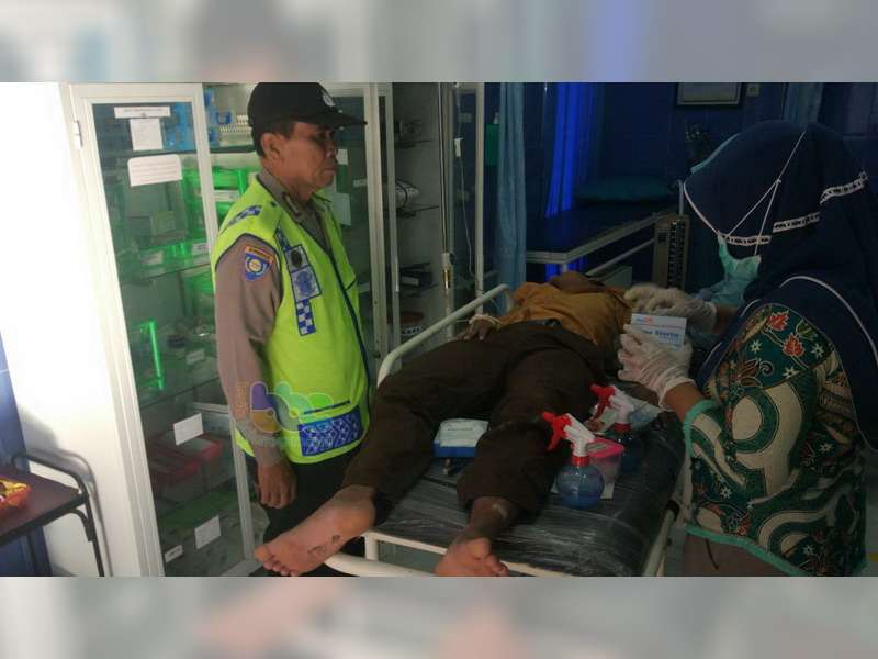 Motor Tubruk MPU di Baureno, Pengendara Motor Luka-Luka