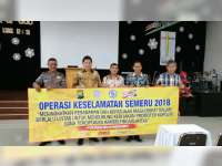 Sat Lantas Polres Bojonegoro Sosialisasikan Keselamatan di Gereja