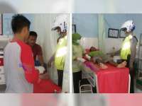 Kecelakaan Motor di Ngraho, Kedua Pengendara Babak Belur