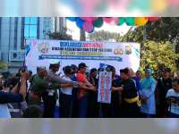 Polres Bojonegoro Bersama Sejumlah Elemen Masyarakat, Gelar Deklarasi Anti HOAX