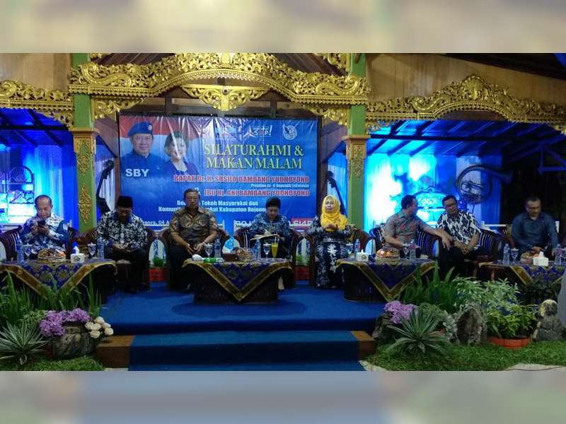 SBY Serap Aspirasi Rakyat Jatim dan Bojonegoro untuk Pemilu 2019