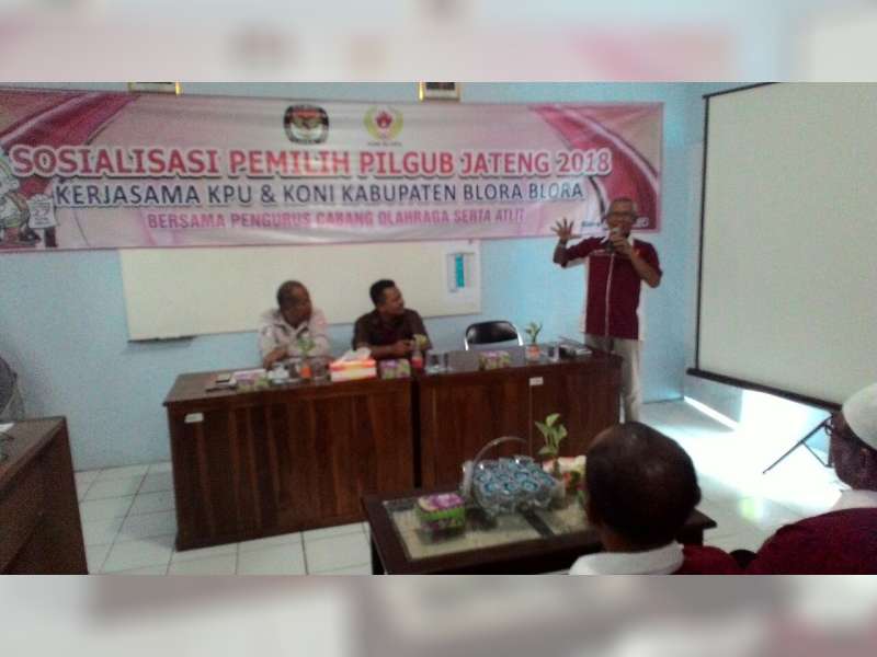 Atlet Blora Ikuti Pendidikan Pemilih