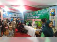 RS Bhayangkara Wahyu Tutuko Gelar Pengobatan Gratis pada Police Expo Polres Bojonegoro