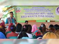 Warga Lokalisasi Jepon Blora Ikuti Sosialisasi HIV/AIDS