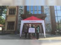 EMCL Serahkan Bantuan Tenda Untuk Galeri UMKM