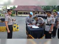 Kapolres Bojonegoro Pimpin Setijab Wakapolres, Kabag Sumda dan Kapolsek Purwosari