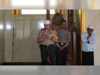 Tangis Haru Warnai Acara Pamitan Kapolres Bojonegoro di Masjid Al Ikhlas