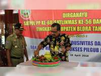 Bupati Blora Hadiri HUT Satpol PP, Satlinmas dan Damkar